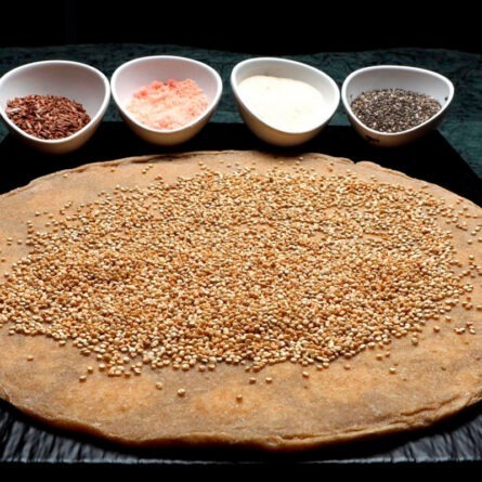 Quinoa Pizza Crust 10″